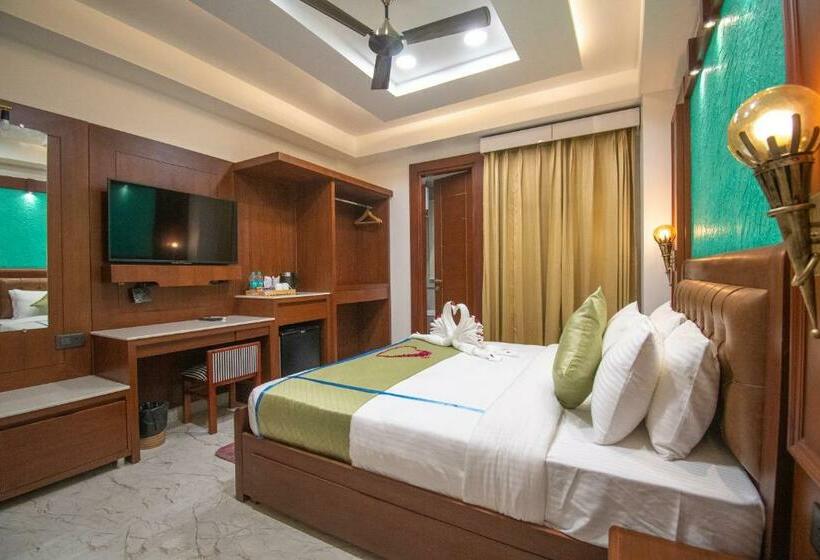 חדר סטנדרט עם מיטת קינג, Holy Shivana Boutique Hotel Rishikesh