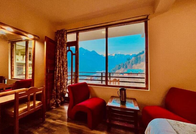 Номер Deluxe, Kartik Cottage, Manali   A Blissful View From Entire Cottage