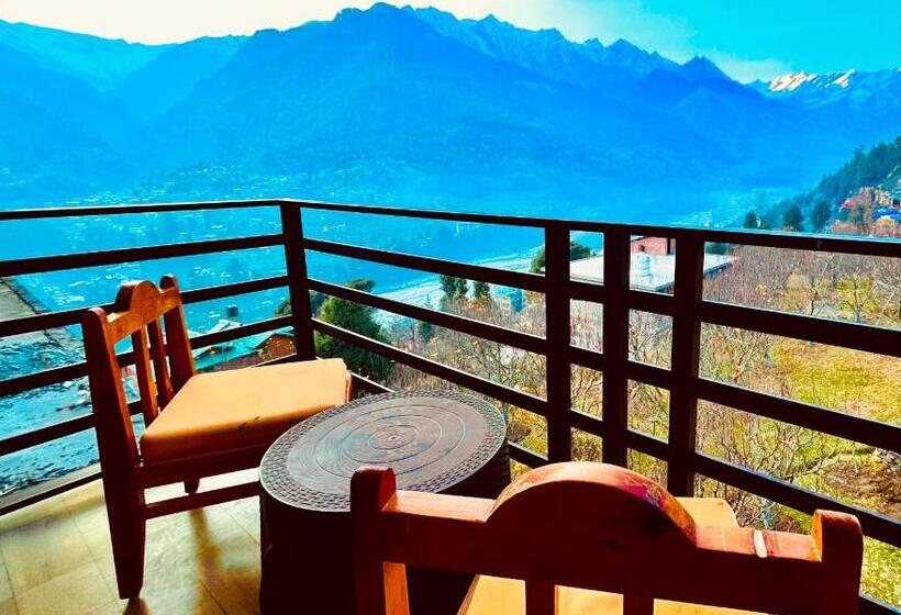 Номер Deluxe, Kartik Cottage, Manali   A Blissful View From Entire Cottage