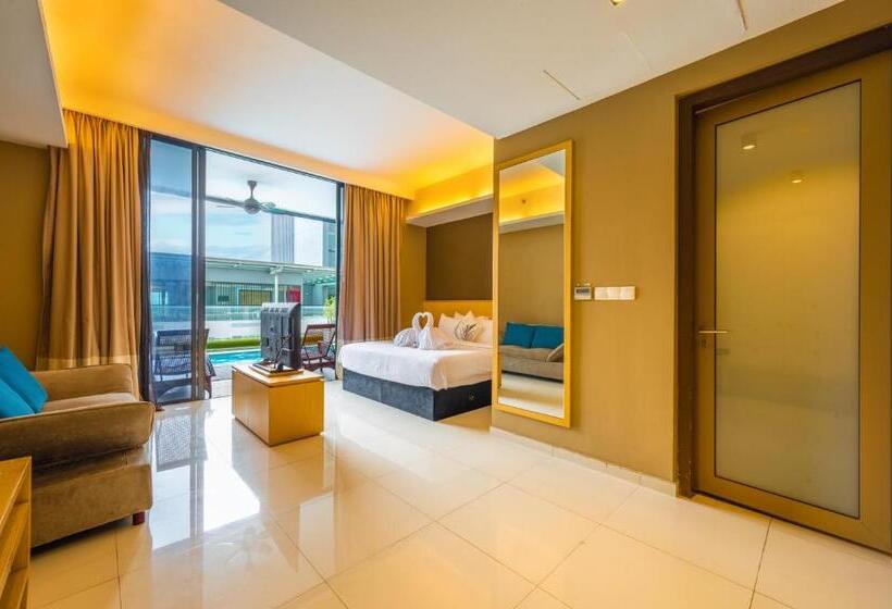 سوییت با چشم‌انداز استخر, Greystone 99 Suites