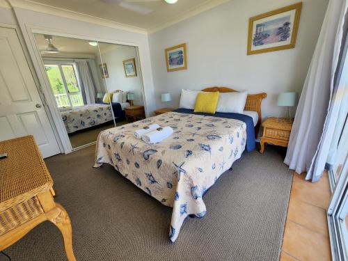 침실 2개 아파트, Fairways Golf & Beach Retreat Bribie Island