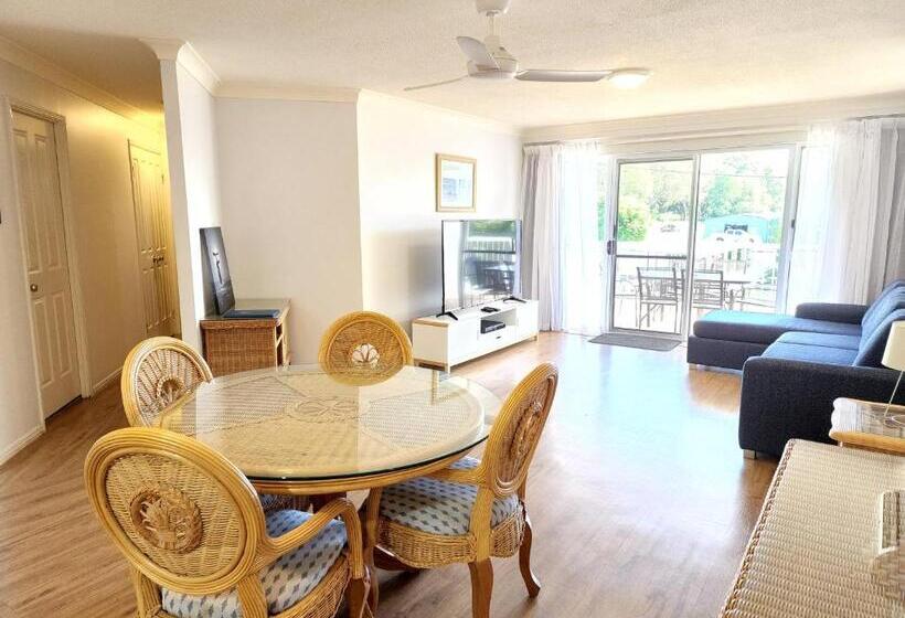 침실 2개 아파트, Fairways Golf & Beach Retreat Bribie Island