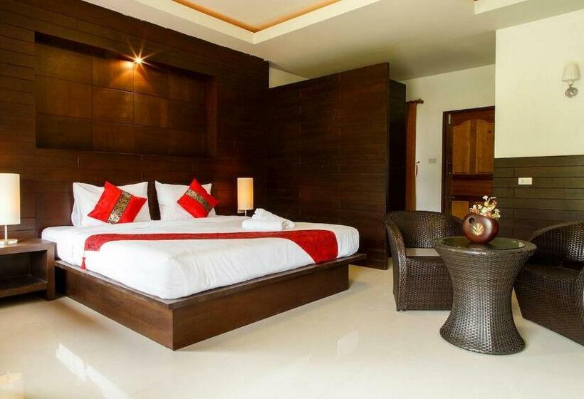 デラックスルーム, Baan Rabieng Resort