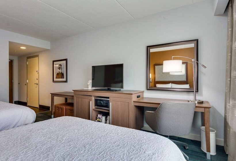 스탠다드 룸 더블 침대 2개, Hampton Inn & Suites Rome