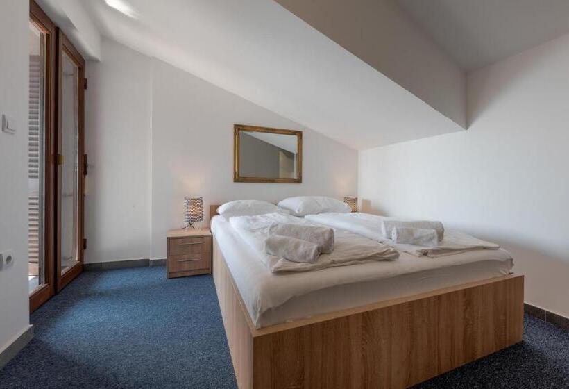 オーシャンビューバルコニー付スタンダードワンルーム, Aparthotel Plat