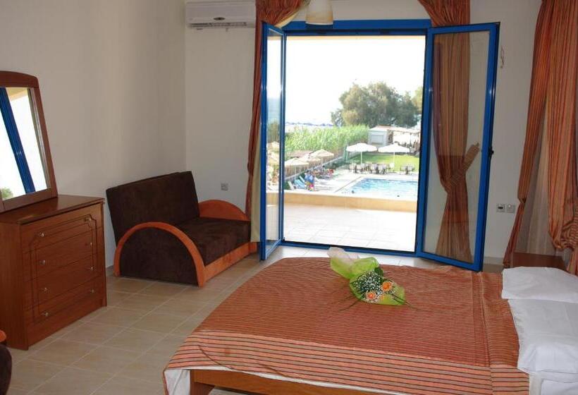 آپارتمان 1 خوابه با چشم‌انداز دریا, Gold Apartments