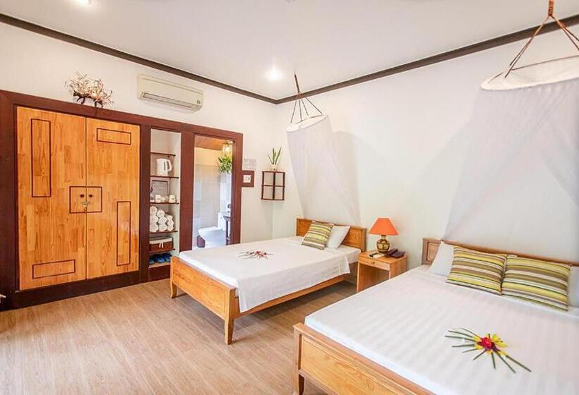ویلای استاندارد با چشم‌انداز باغ, Bao Quynh Bungalow