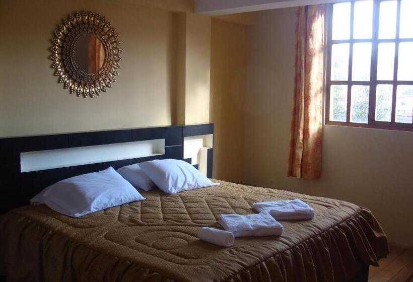 Номер Deluxe, Hostal Qolqampata