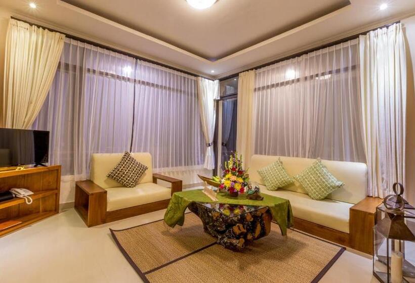 침실 2개 스위트, Om Ham Retreat And Resort