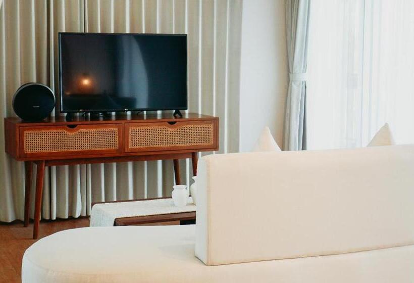 1침실 펜트하우스 아파트, Om Ham Retreat And Resort