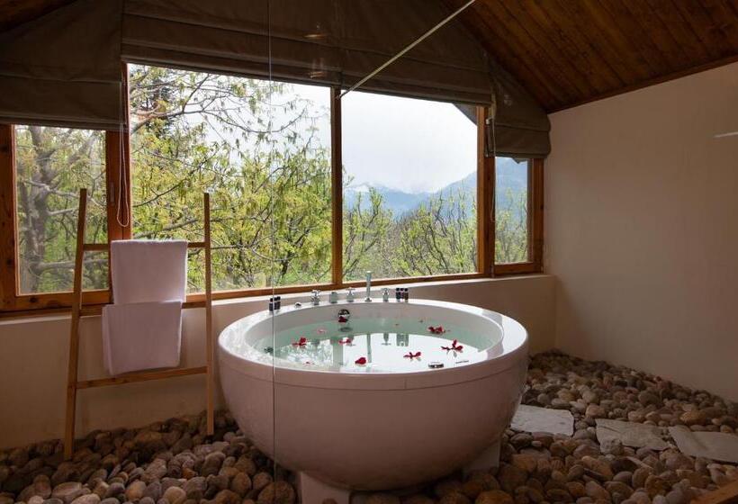Люкс Deluxe Вид на Горы, Larisa Resort Manali