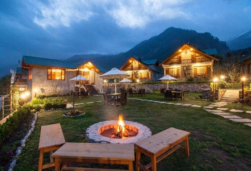 Номер Deluxe Вид на Горы, Larisa Resort Manali