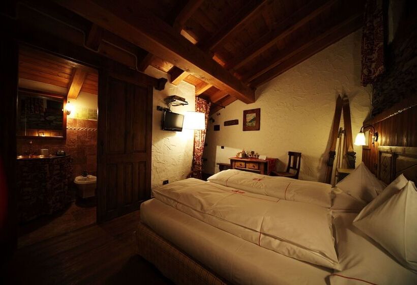 带露台的豪华间, Eco Chalet Maison Dominique