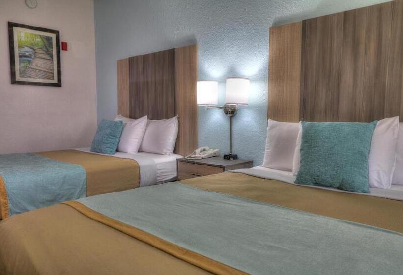 غرفه قياسيه سريرين مزدوجين, Pigeon River Inn