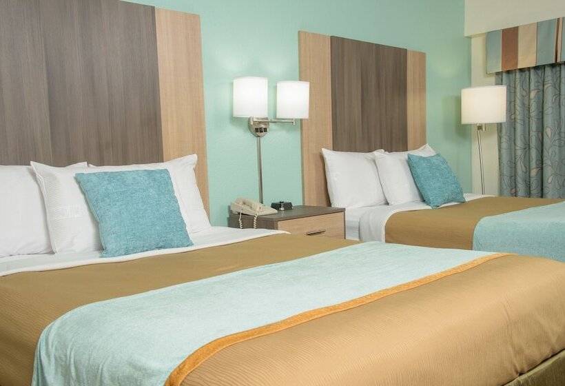 غرفه قياسيه سريرين مزدوجين, Pigeon River Inn