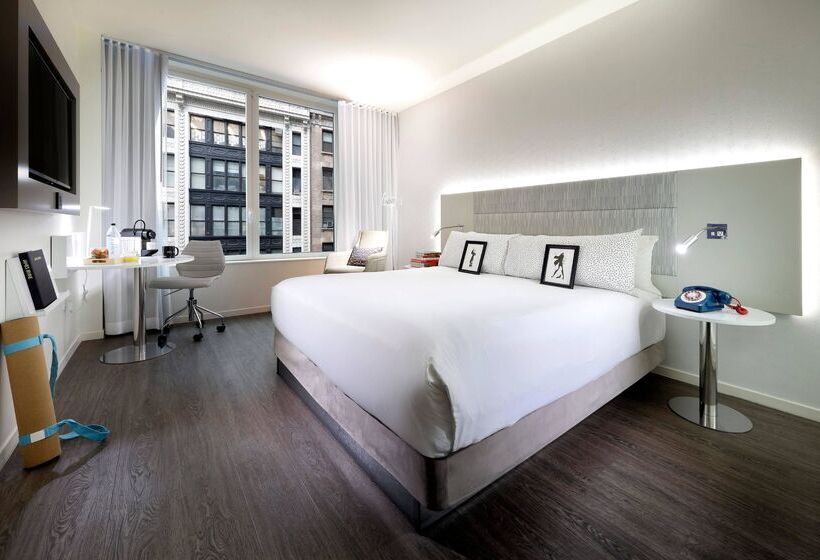 스탠다드 룸 킹사이즈 침대, Innside By Meliá New York Nomad