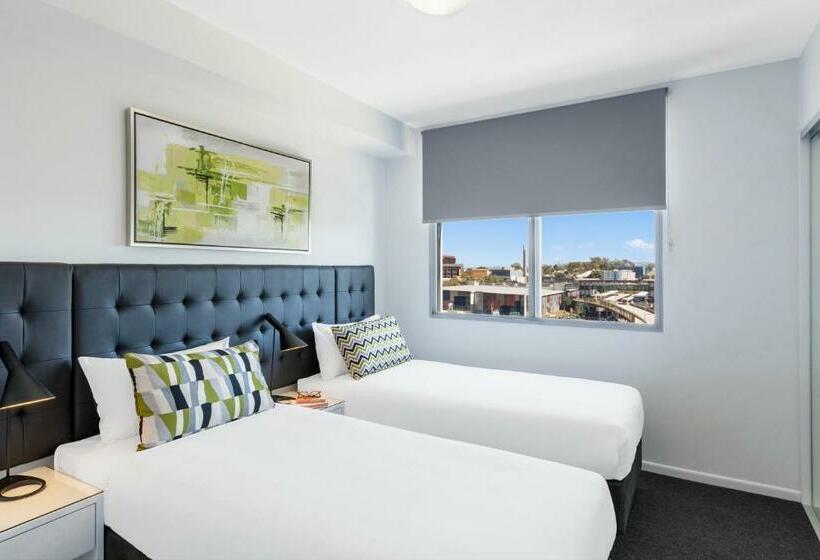 침실 2개 아파트, Oaks Brisbane Woolloongabba Suites