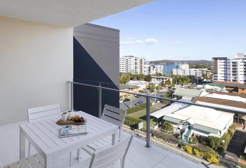 침실 1개 이그제큐티브 아파트, Oaks Brisbane Woolloongabba Suites