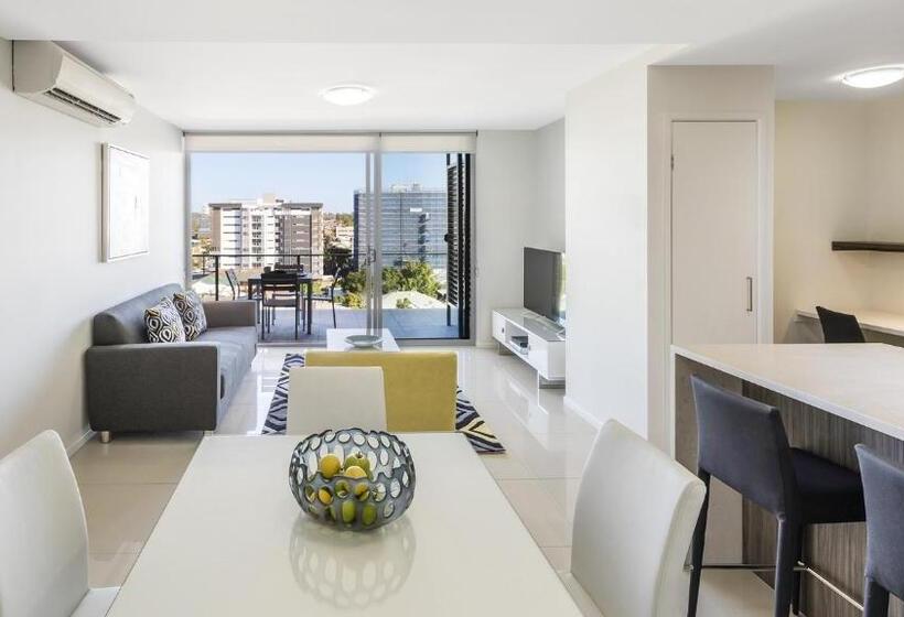 침실 1개 이그제큐티브 아파트, Oaks Brisbane Woolloongabba Suites