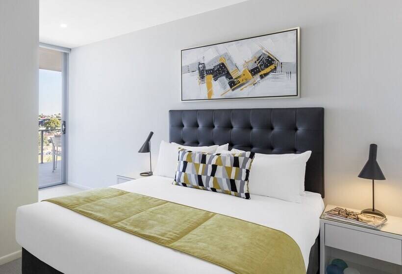 침실 1개 아파트, Oaks Brisbane Woolloongabba Suites
