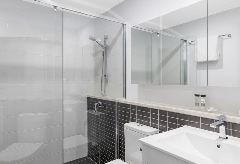 침실 2개 아파트, Oaks Brisbane Woolloongabba Suites