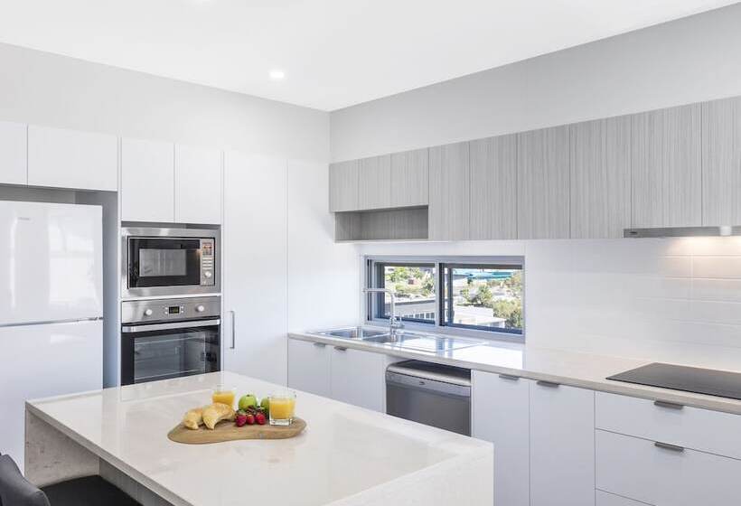 2 베드룸 이그제큐티브 아파트, Oaks Brisbane Woolloongabba Suites