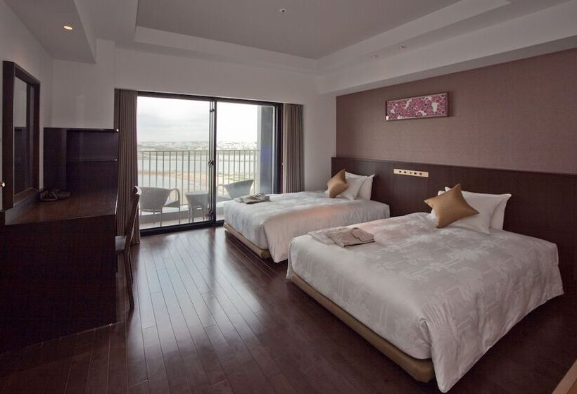 景色の見えるデラックスルーム, Senagajima Island Resort & Spa