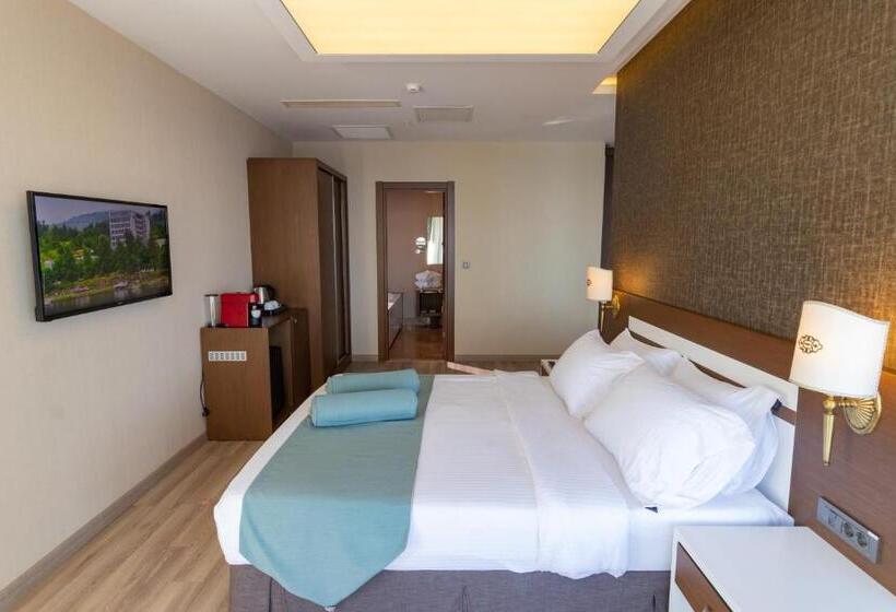 اتاق لوکس با چشم‌انداز دریا, Tilya Resort