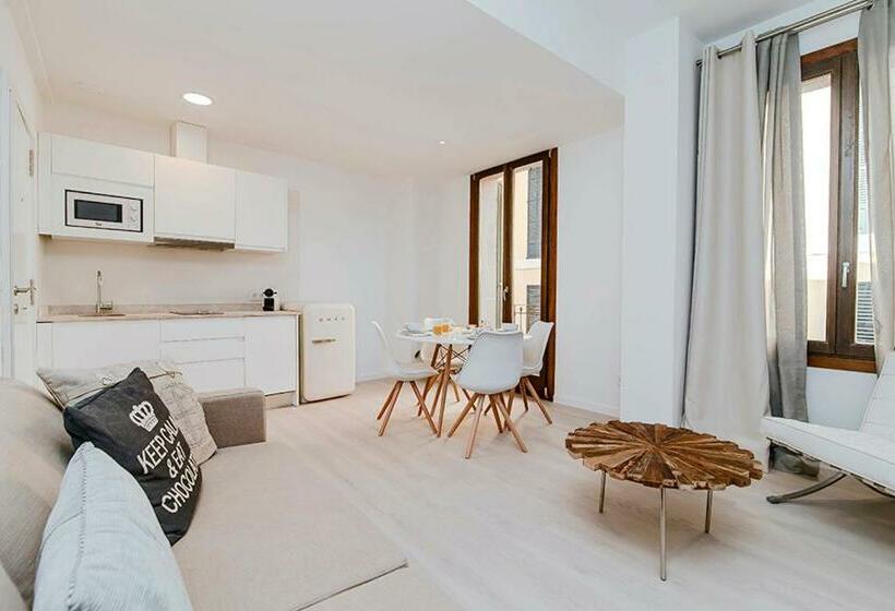 Апартаменты 1 Спальня с Балконом, Can Blau Homes Turismo De Interior