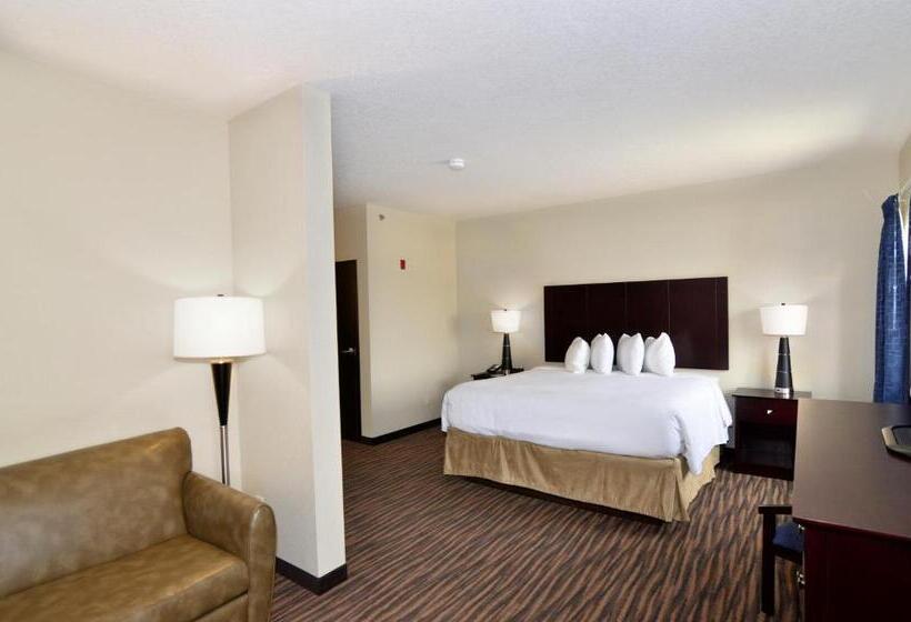 Люкс Deluxe Кровать Кинг, Cobblestone Inn & Suites  Holstein