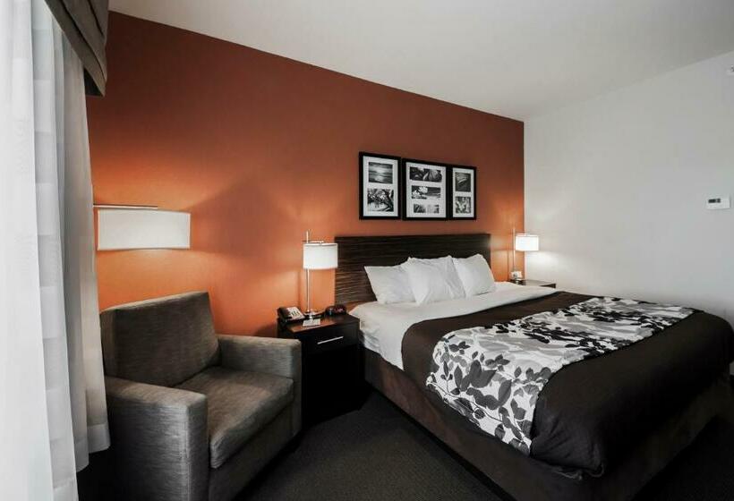 Люкс Кровать Кинг, Sleep Inn & Suites Hennessey North
