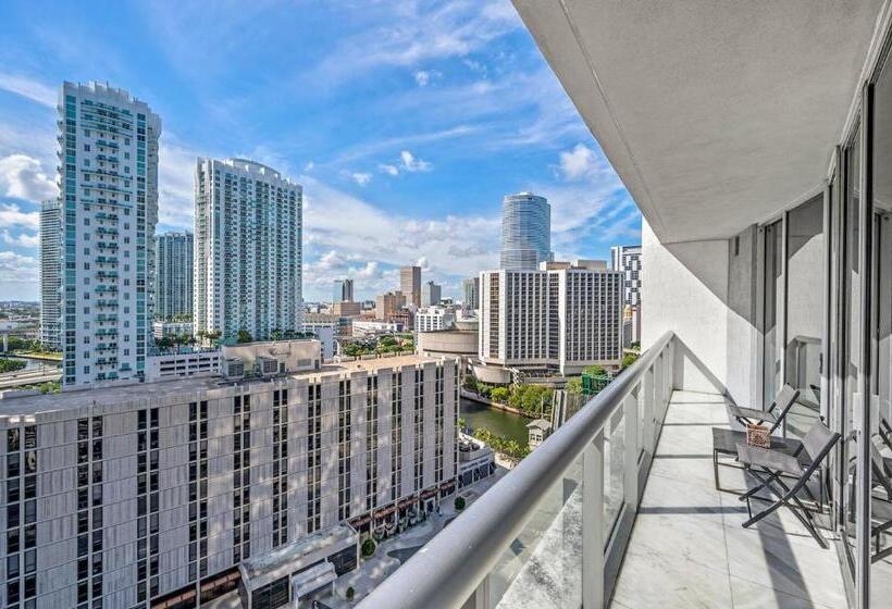 דירה בת חדר שינה 1 עם מרפסת, Icon Brickell Luxury Residence
