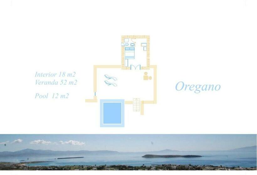 Habitación Premium Vista al Mar., Calme Boutique Hotel   Adults Only
