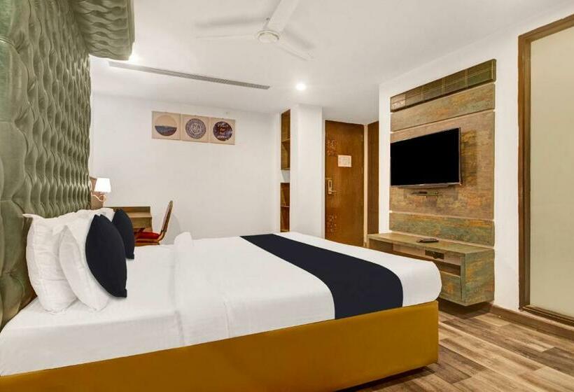 غرفة ديلوكس, Oak Whiteridge Near L.v Prasad & Basava Tharakam Hospital Banjara Hills