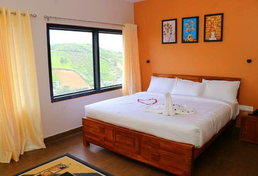 带花园景观和一个卧室的别墅, The Frame Resorts Ooty