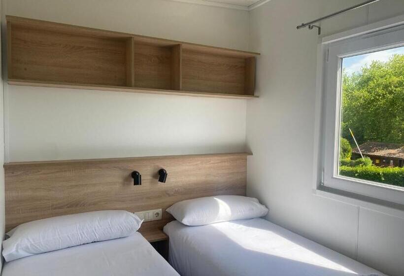 3침실 스탠다드 방갈로, Resort Camping Santillana Del Mar