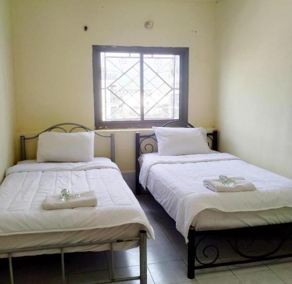 스탠다드 룸 공동 욕실, Rainbow Hotel Vientiane
