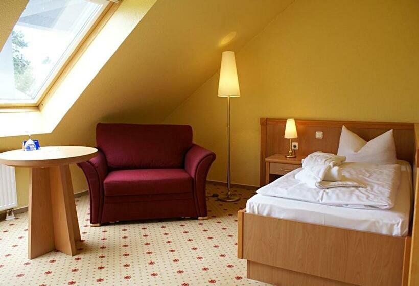스탠다드 싱글 룸, Ostseehotel Villen Im Park   Ein Rovell