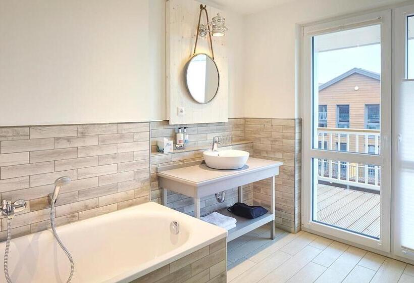 带2个卧室的公寓, Beach Apartments Heiligenhafen