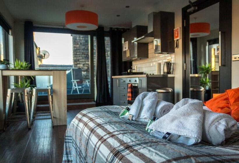 Апартаменты Пентхаус 1 Спальня, Code Pod   The Loft   Edinburgh