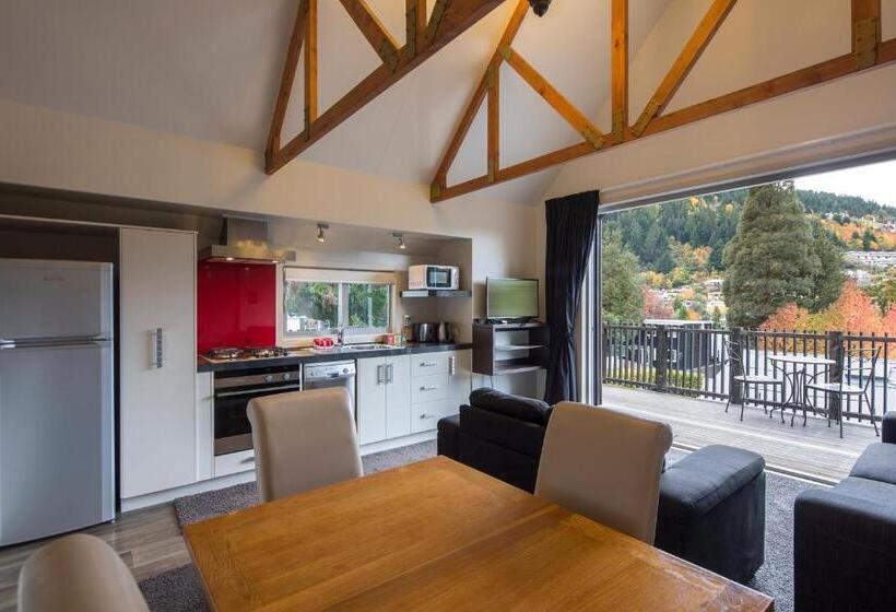 דירה בת חדר שינה 1 עם נוף, Pinewood Queenstown