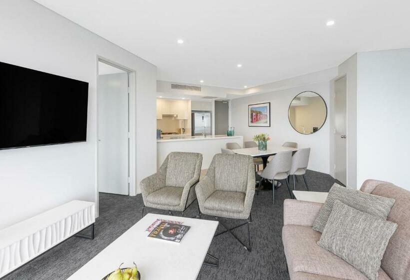 침실 2개 스위트, Meriton Suites Herschel Street, Brisbane