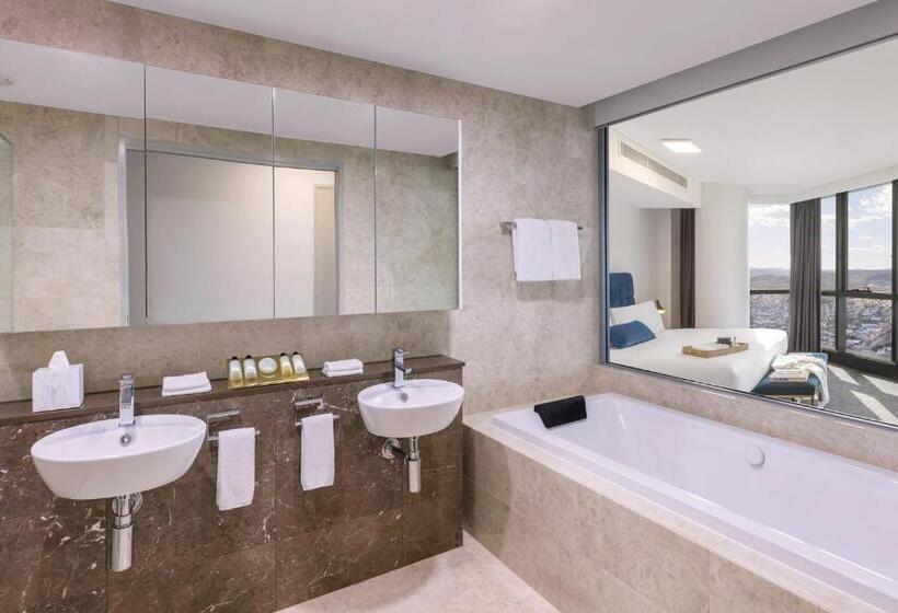 1침실 펜트하우스 아파트, Meriton Suites Herschel Street, Brisbane