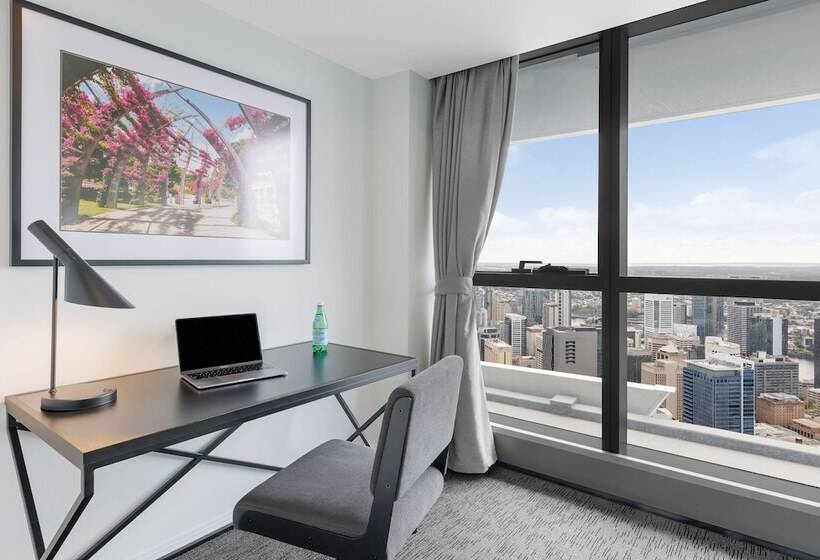 침실 2개 스위트, Meriton Suites Herschel Street, Brisbane