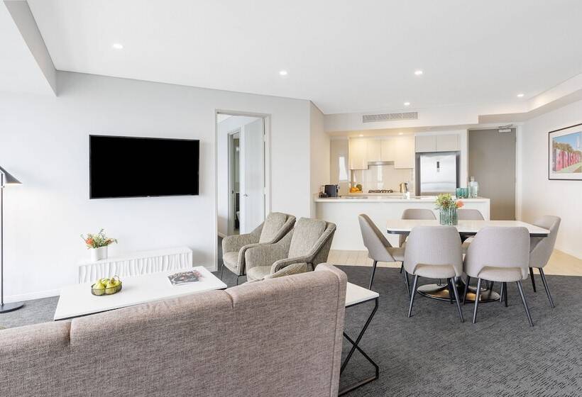 ２ベッドスイートルーム, Meriton Suites Herschel Street, Brisbane