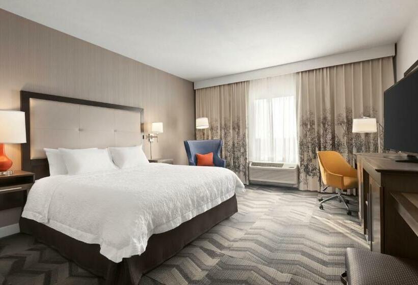 キングサイズベッドのスタンダードルーム, Hampton Inn Turlock