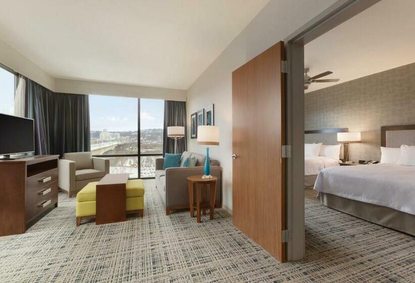 سوئیت 2 خوابه, Homewood Suites By Hilton Pittsburgh Downtown
