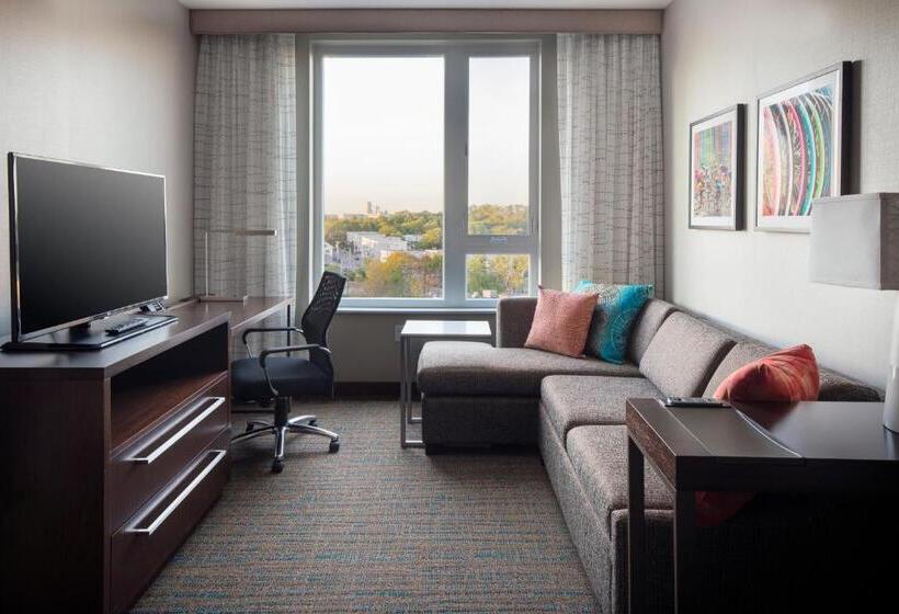 Люкс 2 Спальни, Residence Inn By Marriott Boston Watertown