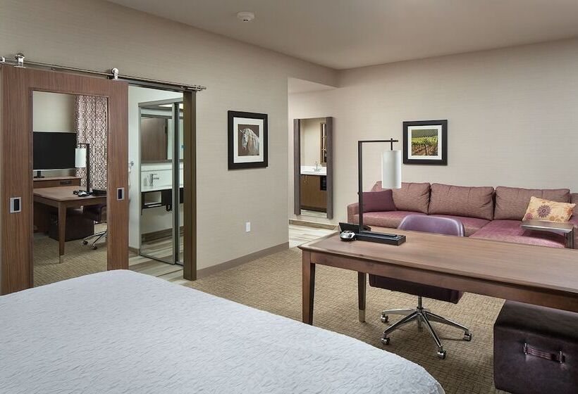 스탠다드 스튜디오 더블 침대, Hampton Inn & Suites Murrieta Temecula