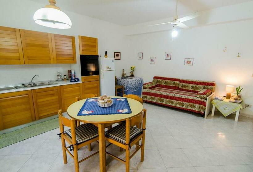 آپارتمان 1 خوابه با چشم‌انداز باغ, Casa Vacanza Acquamarina